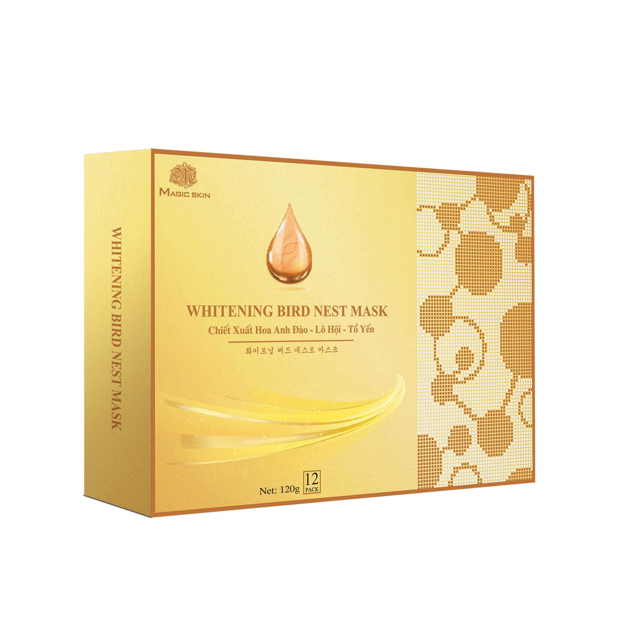 Mặt Nạ Ủ Yến Trắng Da Whitening Bird Nest Mask Magic Skin – Chìa Khoá Cho Vẻ Đẹp Vượt Thời Gian 120g