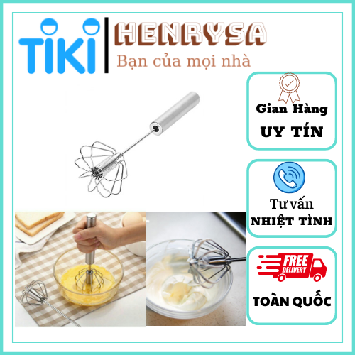 Dụng Cụ Đánh Trứng Bằng Hợp Kim Chuyên Nghiệp - HENRYSA