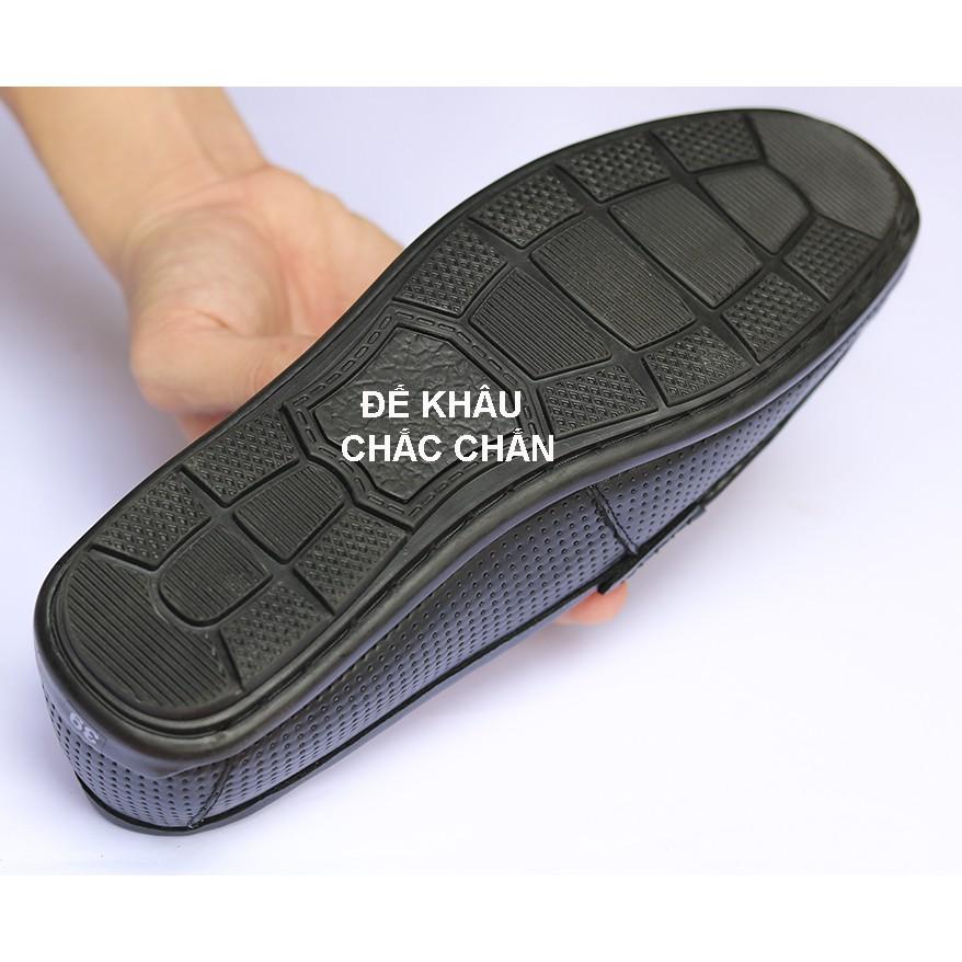 Giày Lười Nam Da Mềm Xuất Dư, Giày Driver Shoes - Da Bò, Mã GL66