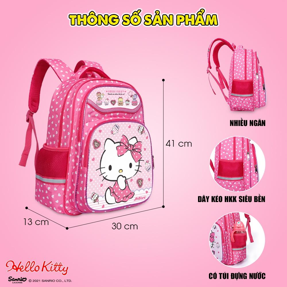 Balo Học Sinh Hello Kitty Siêu Nhẹ Dành Cho Bé Gái BL1076WL_KIT2