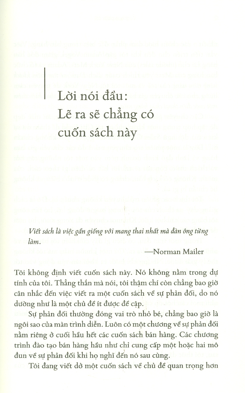 Vượt Qua Phản Đối - Nghệ Thuật Và Khoa Học Thương Thảo Trong Bán Hàng