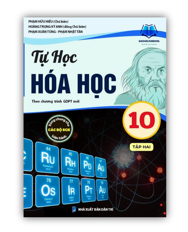 Sách - Combo Tự học hóa học 10 - tập 1 + 2 theo chương trình GDPT mới