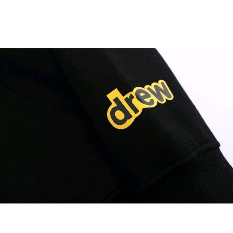 Áo hoodie drew, chất liệu vải nỉ bông dày thu đông cao cấp