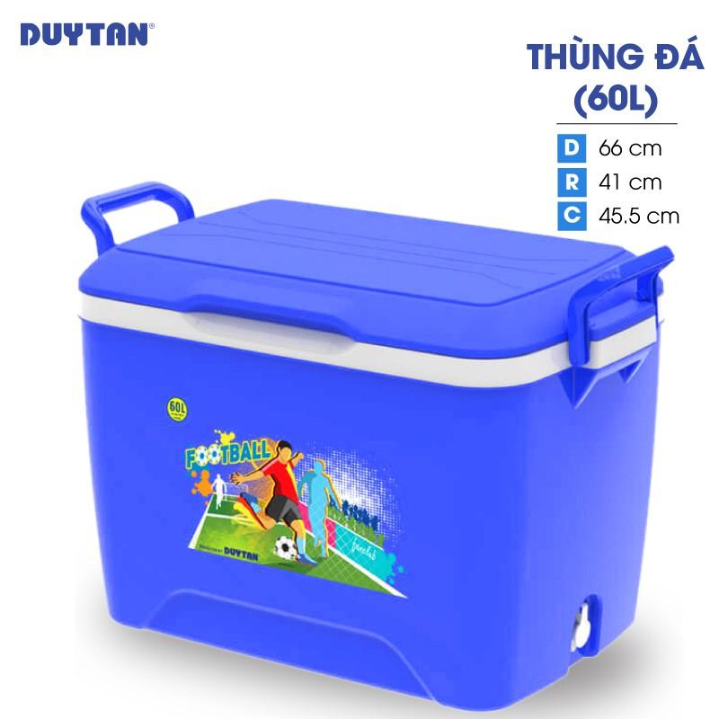 Thùng đá nhựa Duy Tân dung tích 60L - Kích thước 65.7 x 41 x 45.5cm