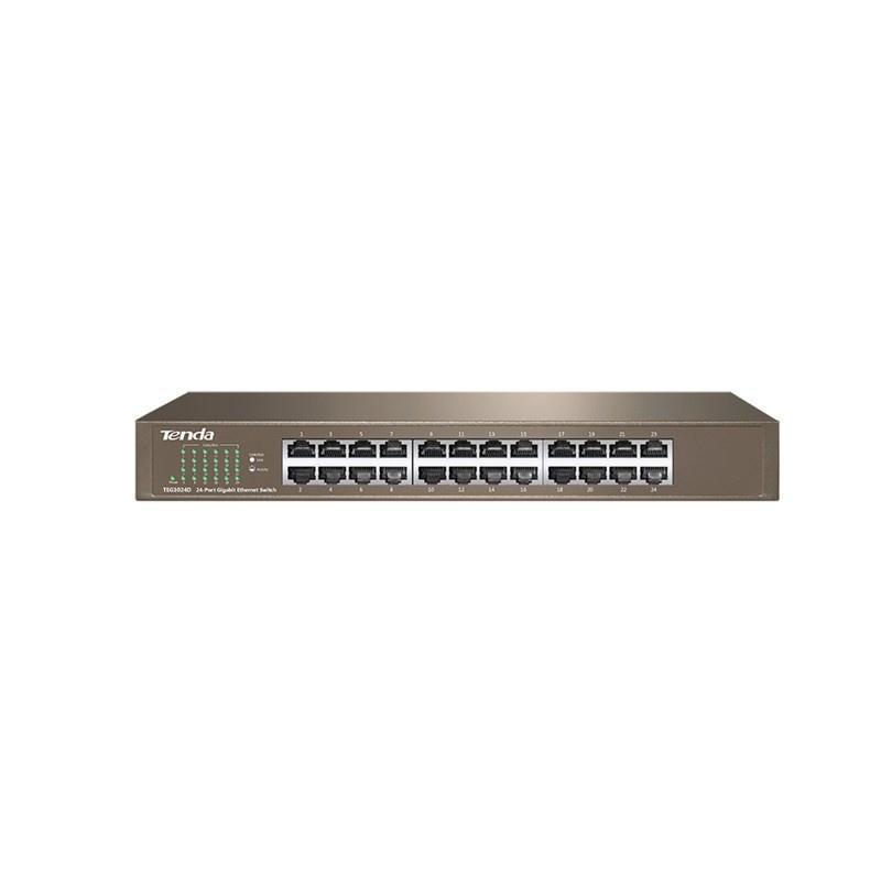 Thiết bị chia mạng Switch Tenda TEG1024D 24-Port - HÀNG CHÍNH HÃNG