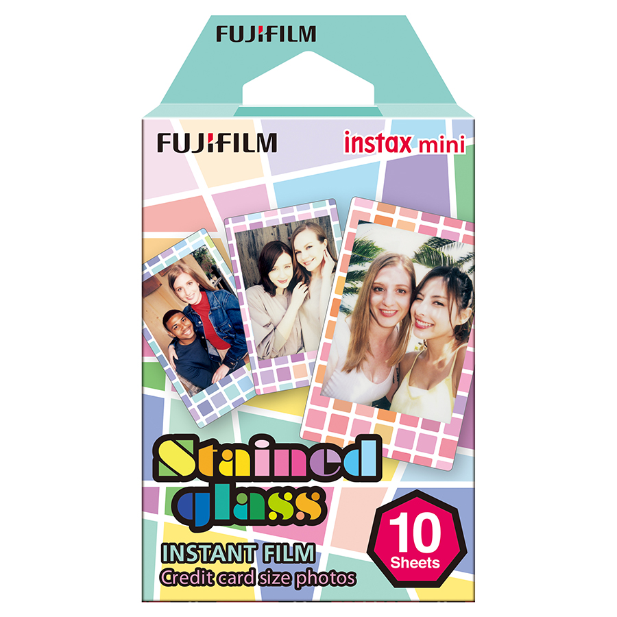 Hộp Film Fujifilm Mini 10 Tấm Stained Galls - Hàng Chính Hãng