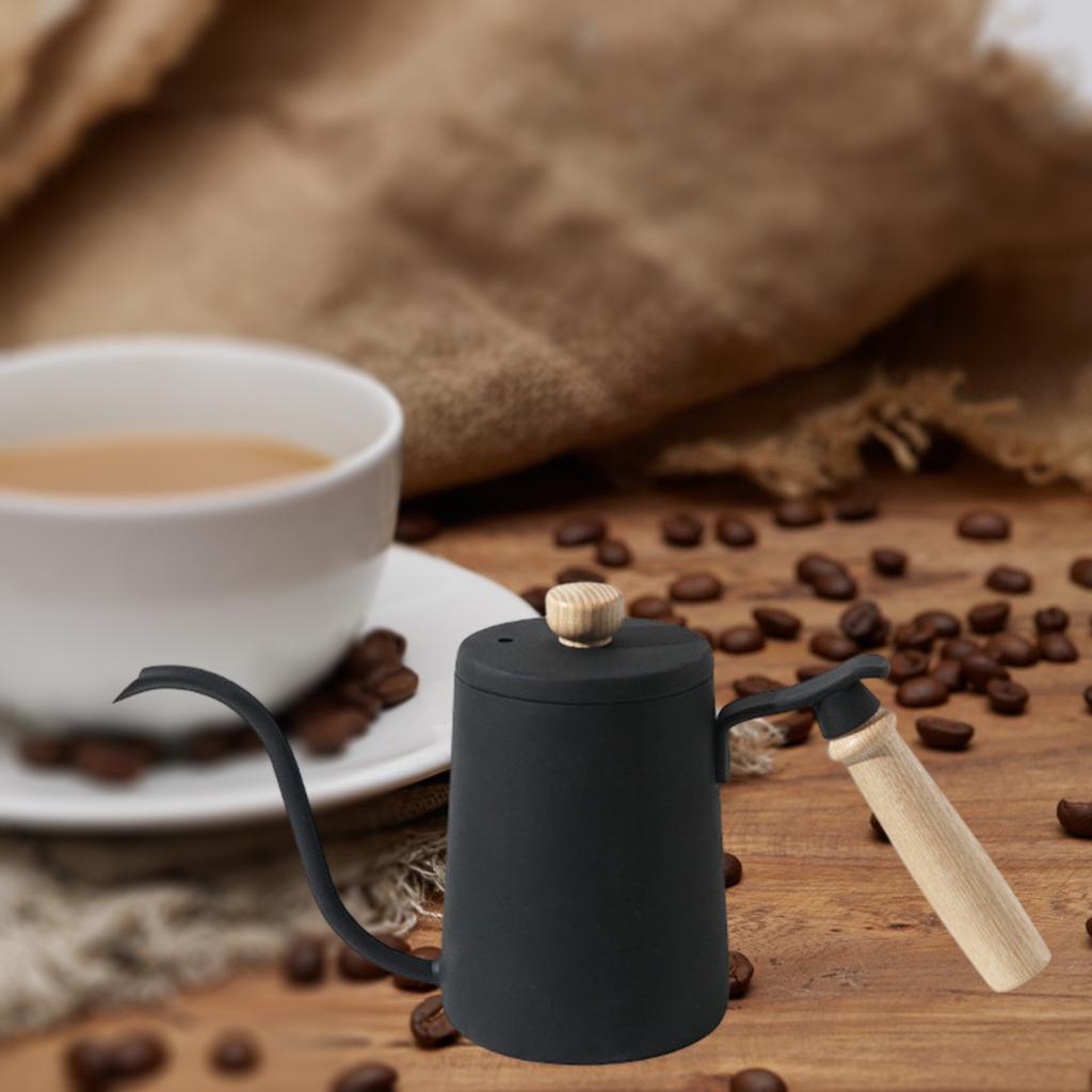 Anti-Rust Tea Kettle Gooseneck Reusable Coffee Pot for Kitchen