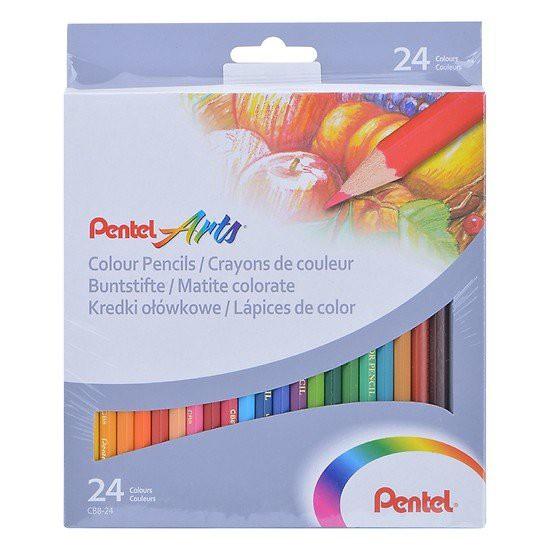 Bút Chì Màu Pentel Arts CB8 | Màu Sắc Đa Dạng, Phong Phú