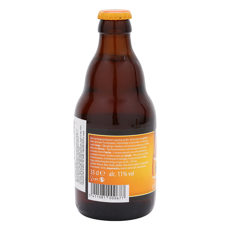 Combo 6 Chai Bia Bỉ Kasteel