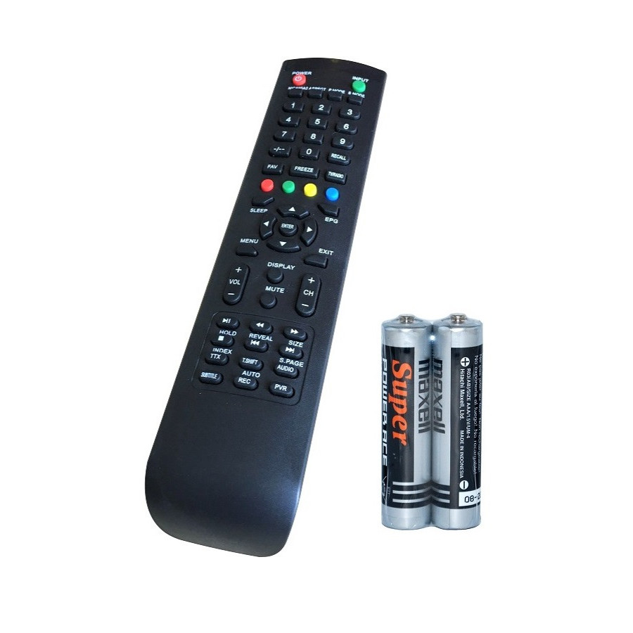 Remote Điều Khiển Dành Cho Tivi LCD, TV LED Asanzo P Mode (Kèm Pin AAA Maxell)