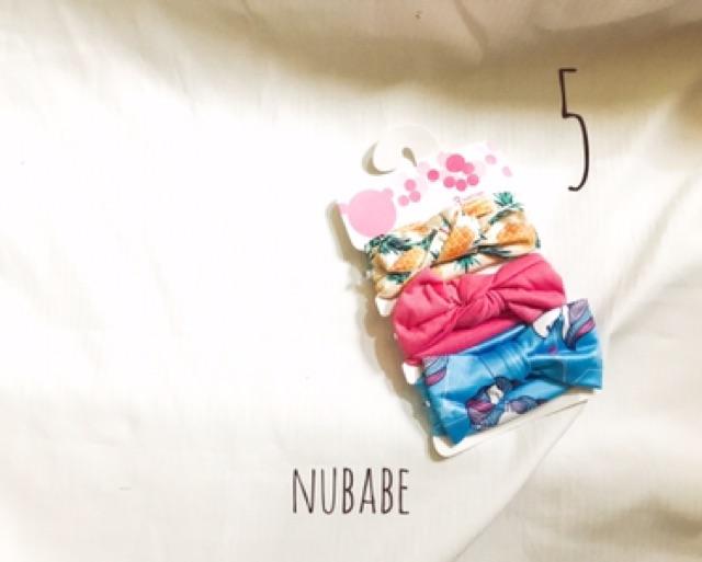 Băng đô/Turban vải đáng yêu dành cho bé gái