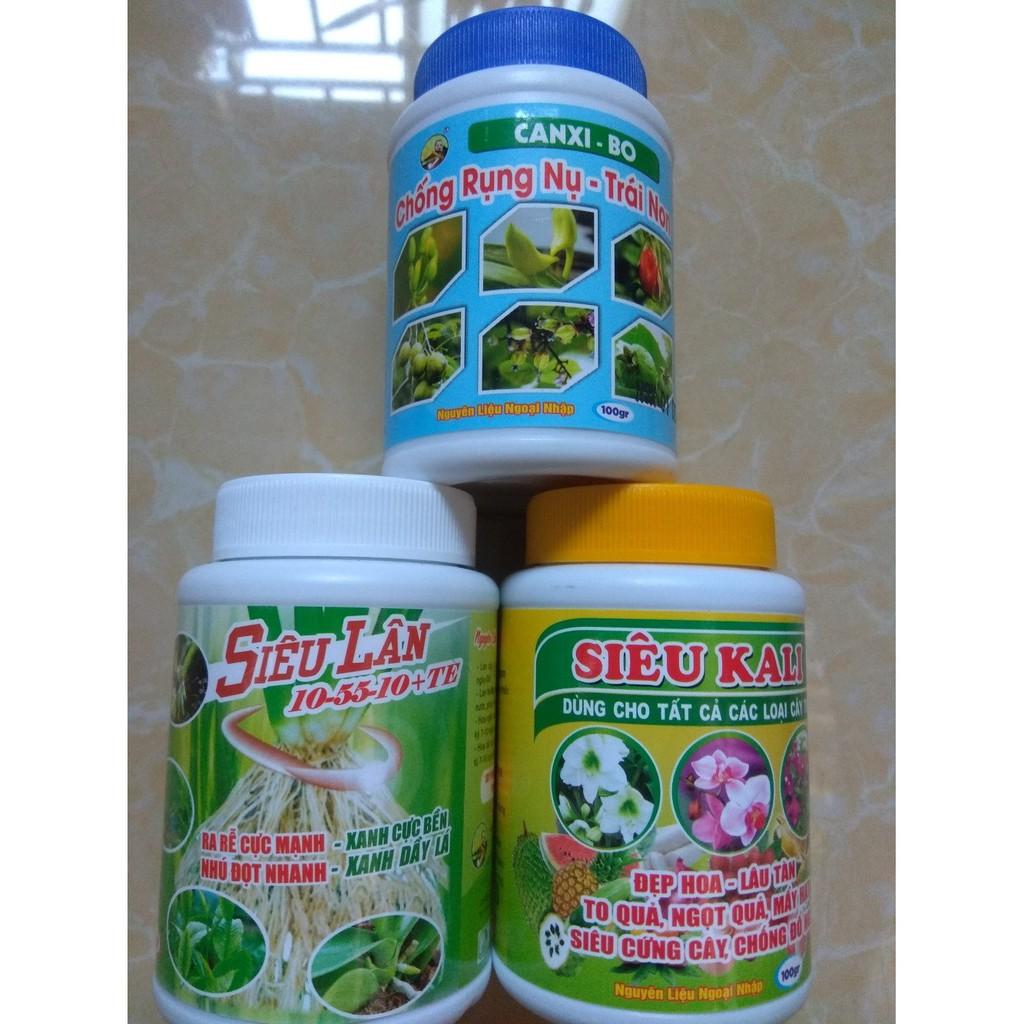 Combo chăm sóc hoa lan, cây cảnh - bomax chai 100 gram