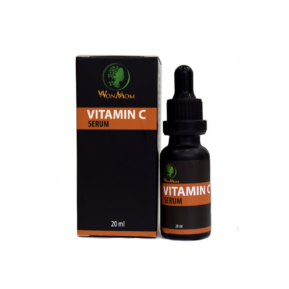 Serum Vitamin C Dưỡng Trắng Sáng Da Mờ Thâm Se Khít Lỗ Chân Lông Tái Tạo Da Wonmom Chai 20Ml - Chăm Sóc Da Mẹ Bầu Và Sau Sinh