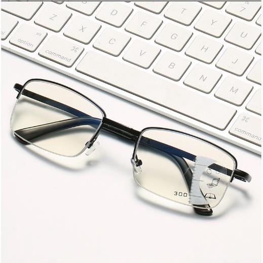 Kính lão thị viễn thị ĐA TRÒNG Đa khoảng cách KV8MUNIQUI cao cấp có bao đẹp tiện lợi