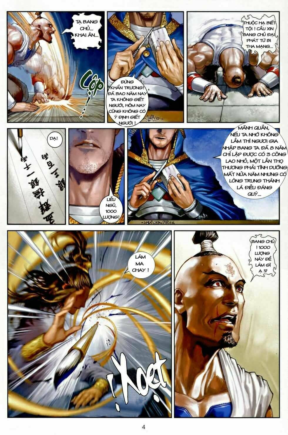 ôn thuỵ an quần hiệp truyện chapter 3 4