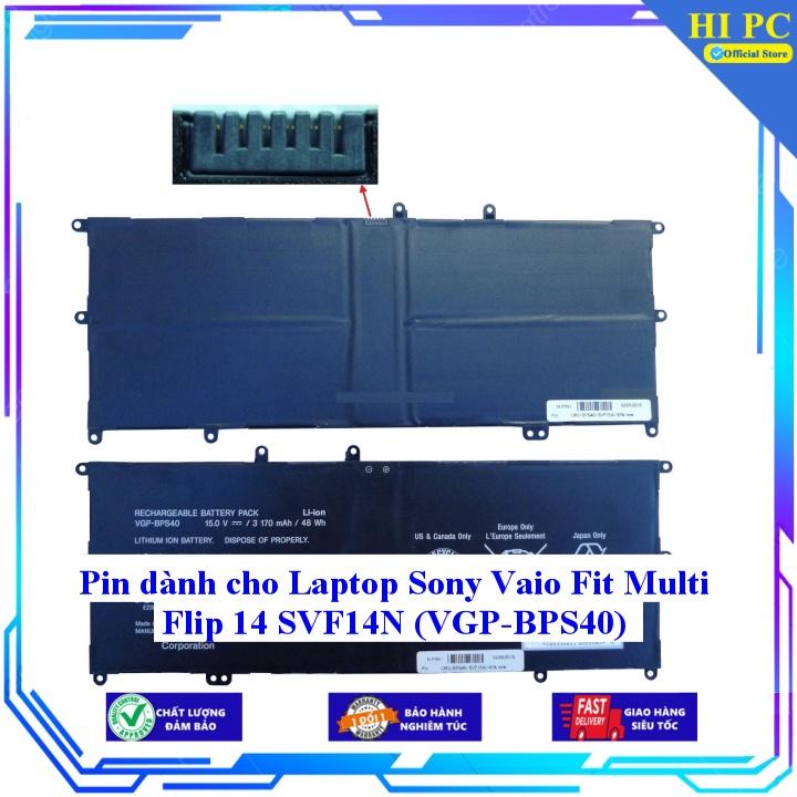 Pin dành cho Laptop Sony Vaio Fit Multi Flip 14 SVF14N - Hàng Nhập Khẩu