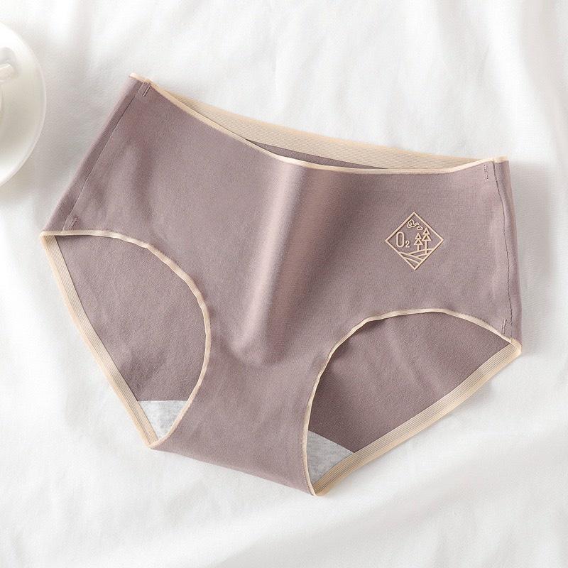 Quần lót nữ cotton kháng khuẩn không đường may thoáng mát - QLN06