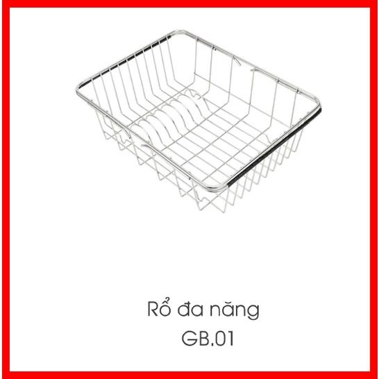 Chậu rửa 2 hố cân phụ kiện đi kèm chât liệu Inox 304 cao cấp GERARI mã GC.A8245
