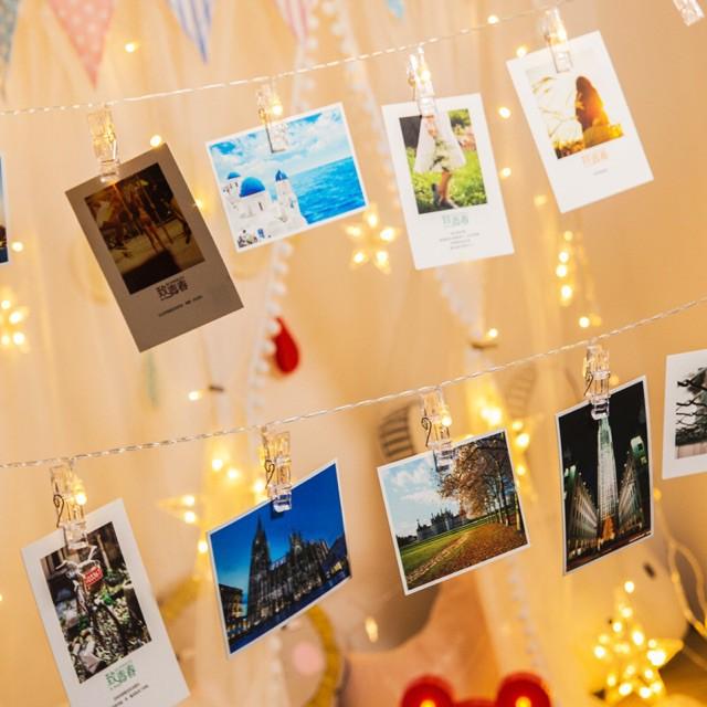 Đèn led kẹp ảnh, Led trang trí decor phòng ngủ 1m/3m