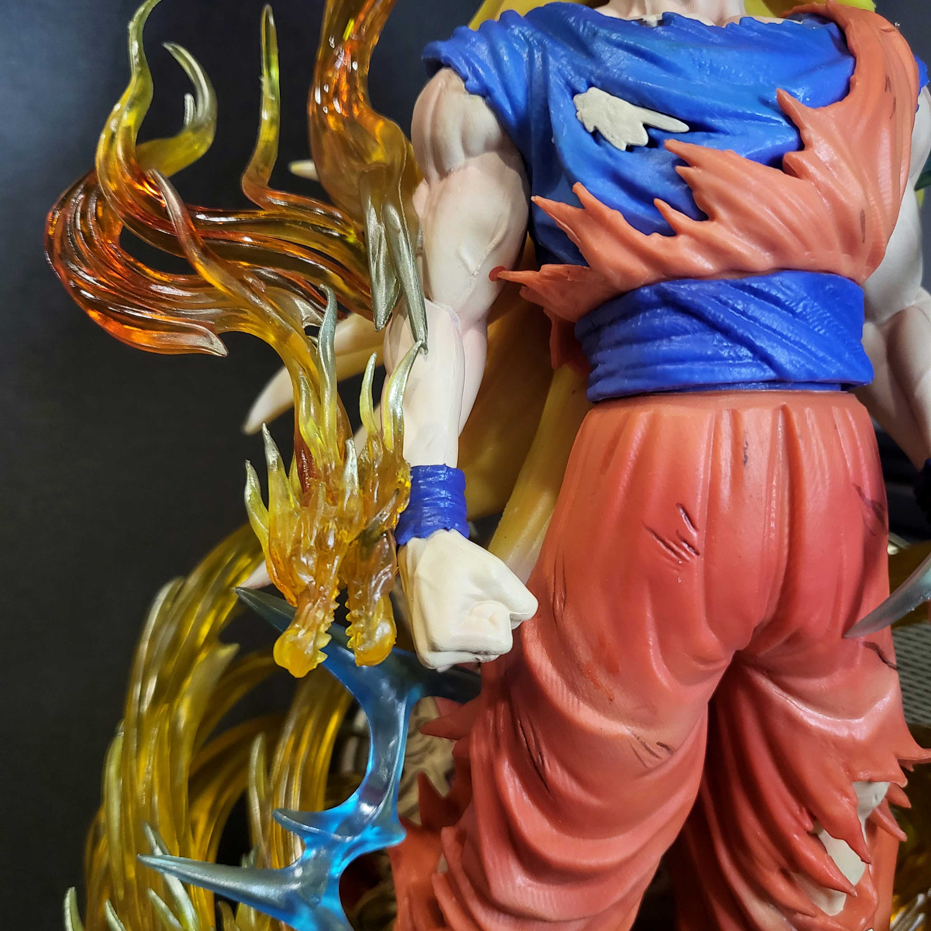 Mô hình Goku SSJ3 42cm có LED - Dragon Ball