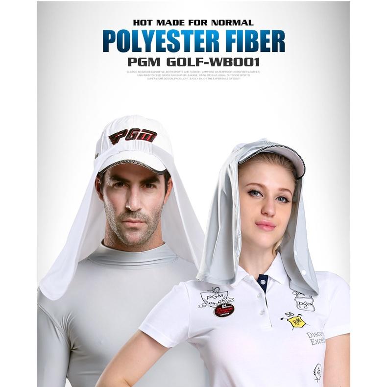 Khẩu trang chống nắng golf nữ - WB001 - Chất liệu Lụa lạnh thoáng khí, sợi siêu mịn Chống nắng và chống UV