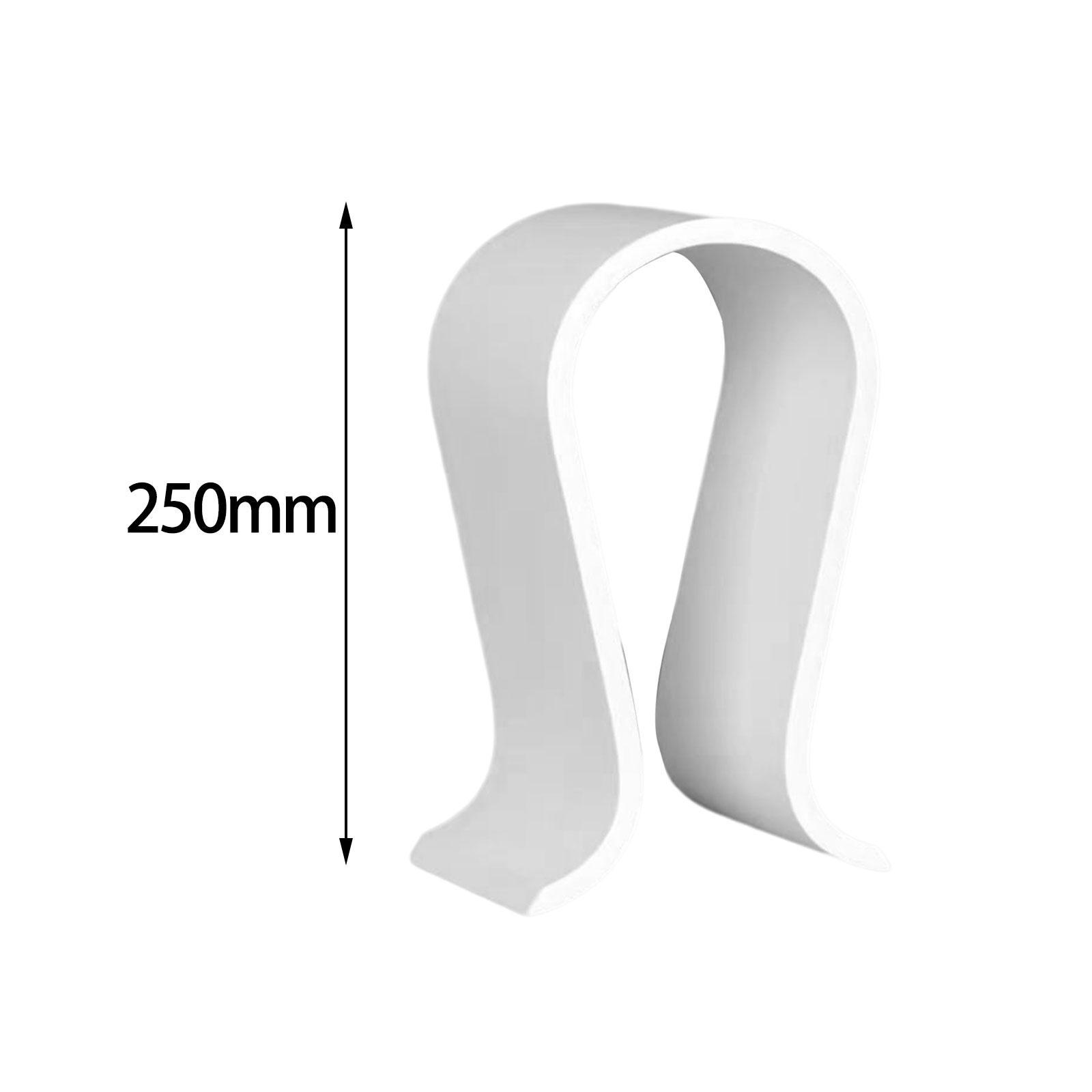 Wooden Headphone Holder Supporting Bar Desk Organizer Headset Display Stand for DJ Headset