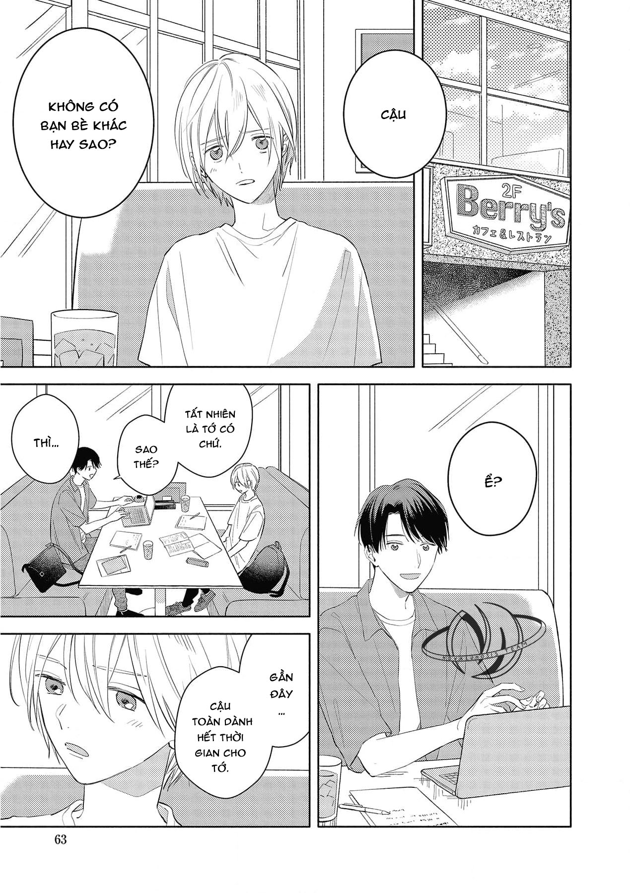 tình yêu chớm nở giữa đôi ta chapter 3 3