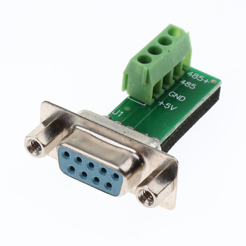 RS232 to RS485 Serial Communication Data Converter Adapter 600W Anti-surge