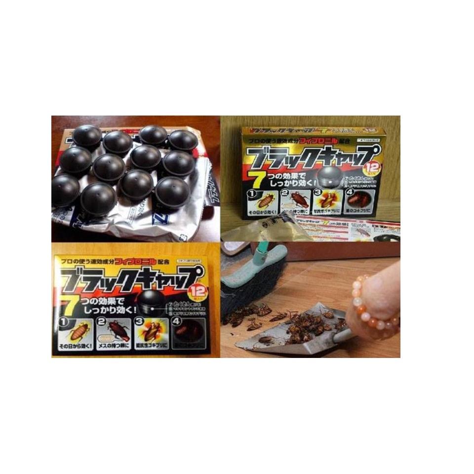 Thuốc diệt gián hộp 12 viên - Nội địa Nhật giúp tiêu diệt gián tận gốc