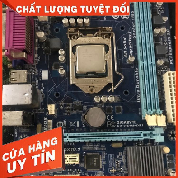 Combo main Giga H61 - cpu i3 3220 + ram 4gb - Hàng chính hãng