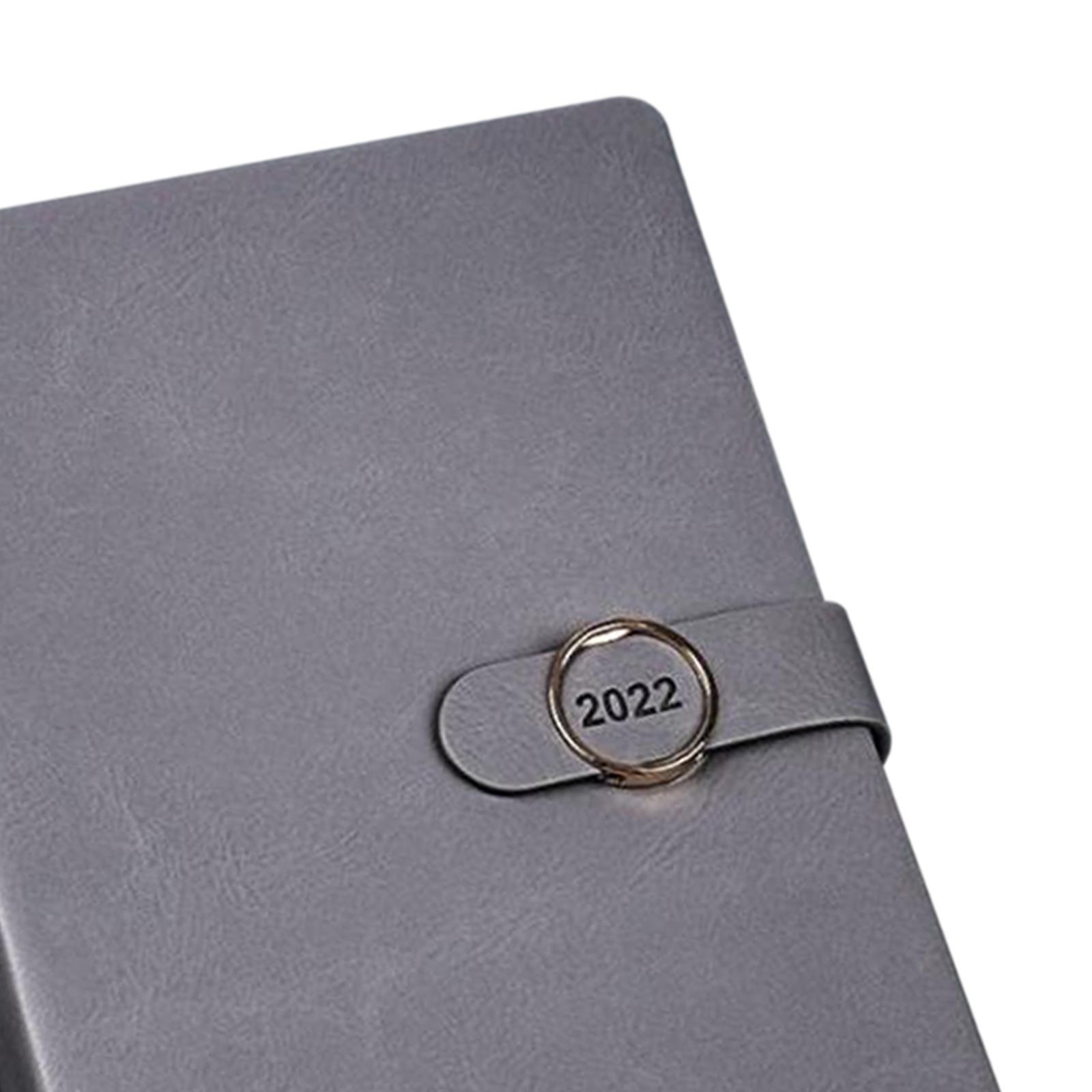 Business A5 Notebook, Loose Leaf PU Leather Cover Journal Notepad Notebook, 200 Sheets Paper Gifts