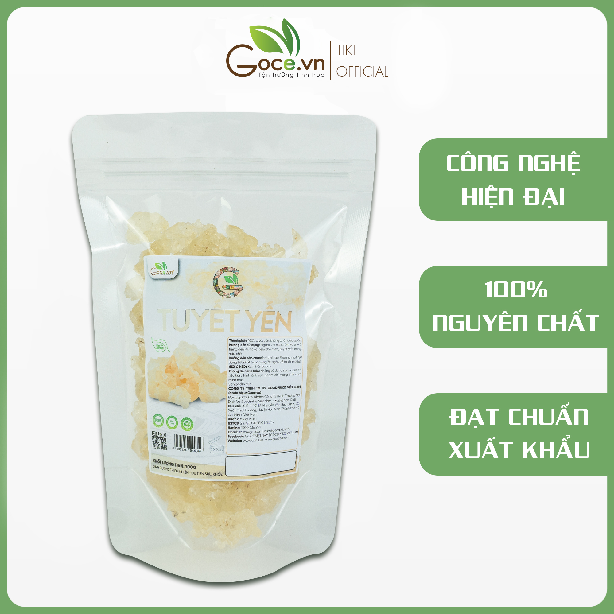 Tuyết yến Goce - 100g