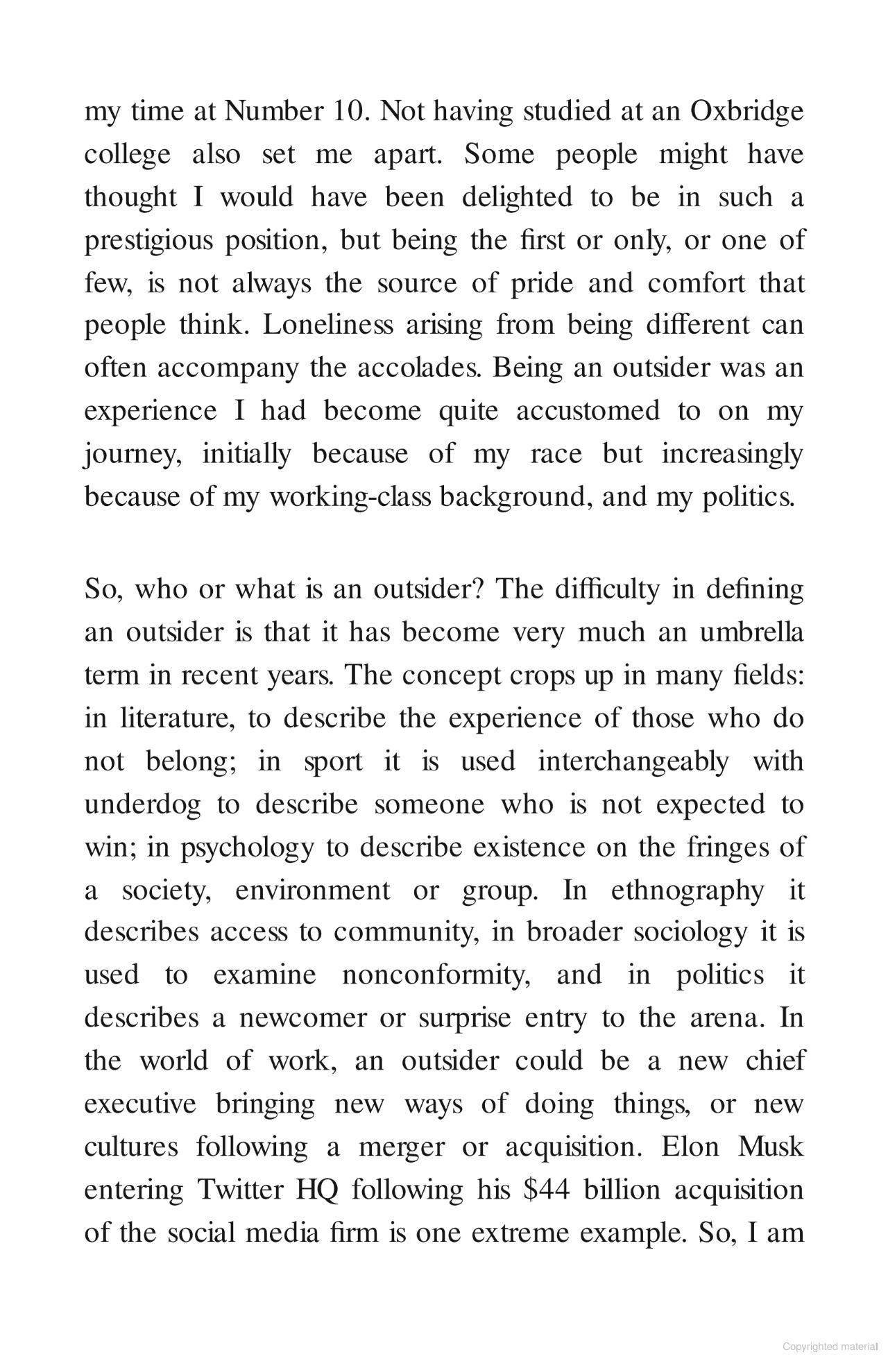 Sách ngoại văn: The Power Of The Outsider - A Journey Of Discovery