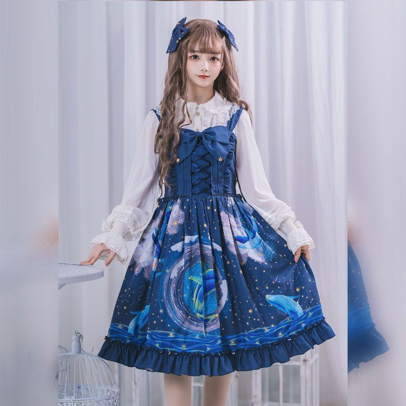 Đầm lolita Tinh vân siêu đẹp