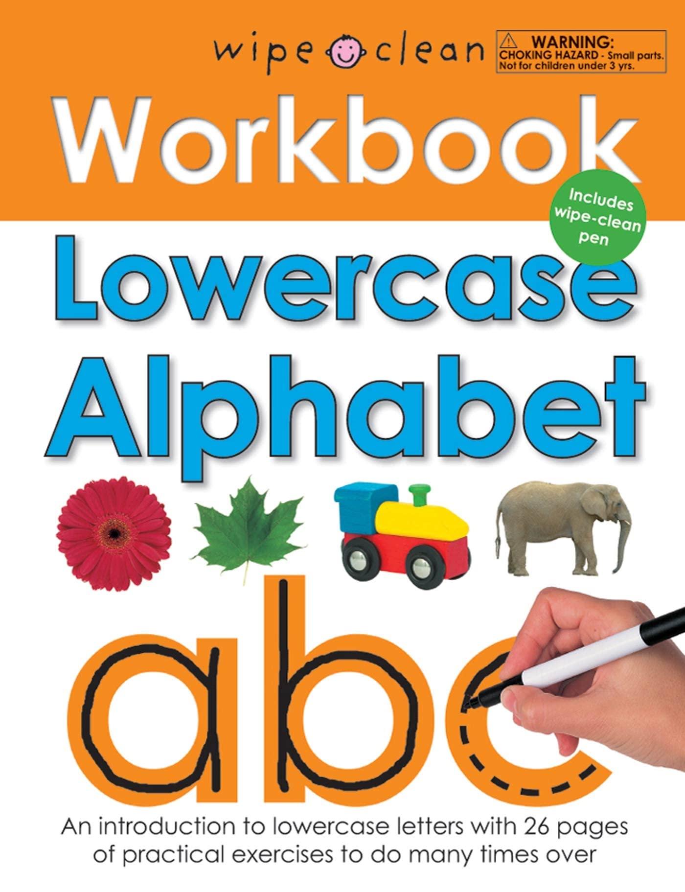 Wipe Clean Workbook Lowercase Alphabet