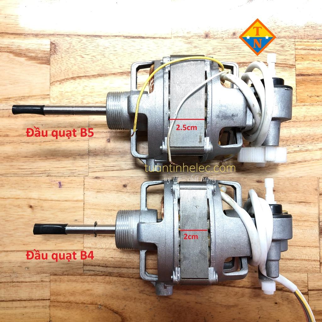 Đầu quạt, động cơ quạt B4-46, B5-46, kèm tụ 2uF- hàng chất lượng- dây đồng tốt
