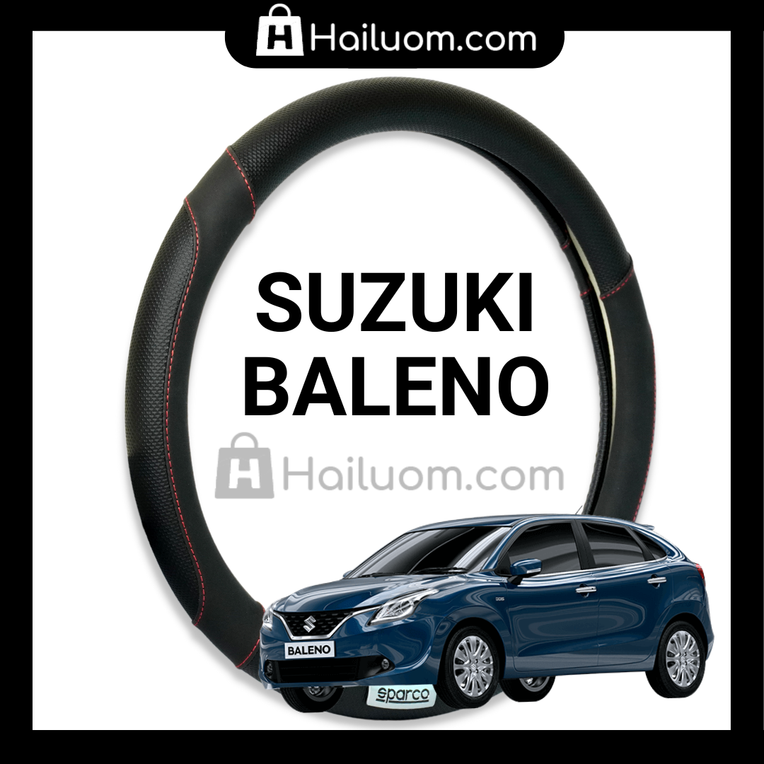 Bọc Vô Lăng ô tô SUZUKI BALENO | Bọc Vô Lăng cao cấp Sparco Italy
