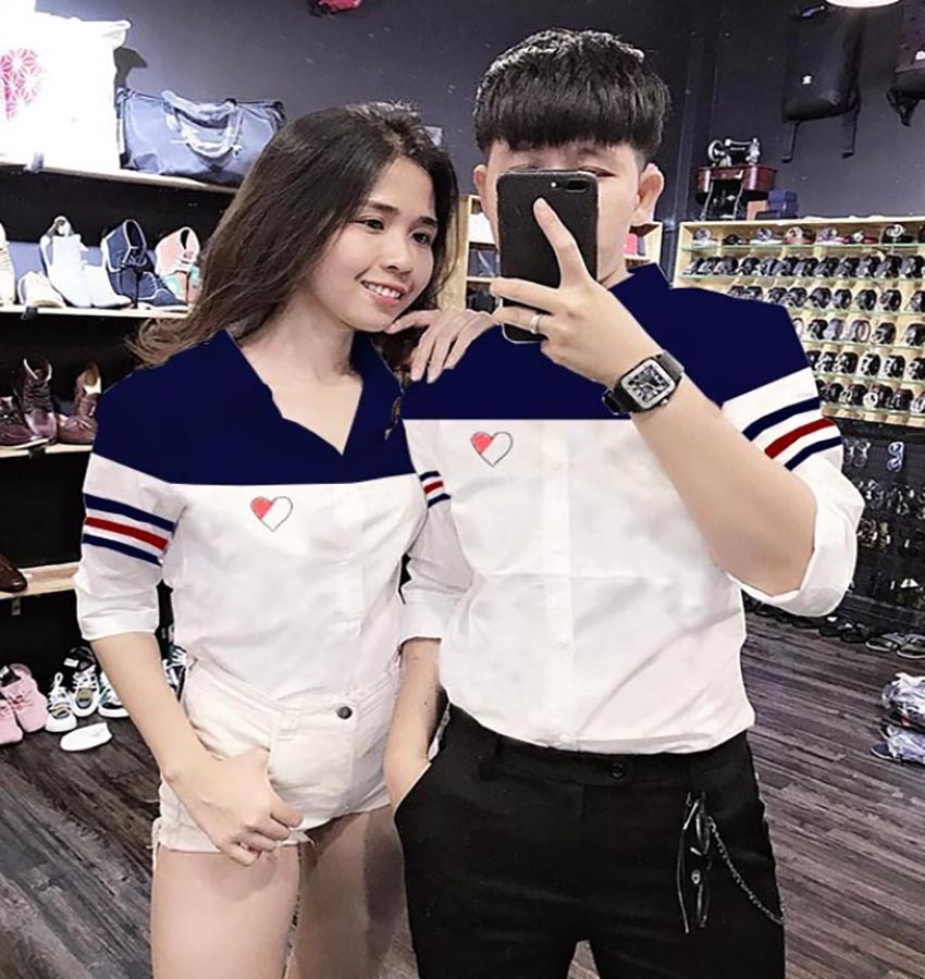 Áo Đôi Quyến Rũ Siêu Kute