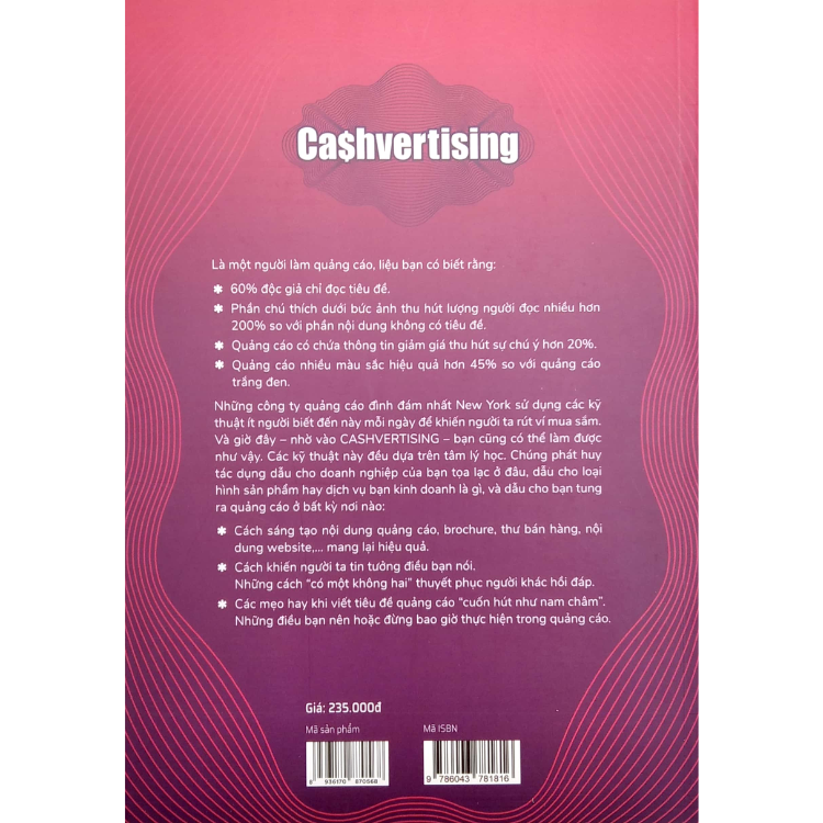 Cashvertising - Sáng Tạo Nội Dung Bán Bất Cứ Thứ Gì Cho Bất Kỳ Ai