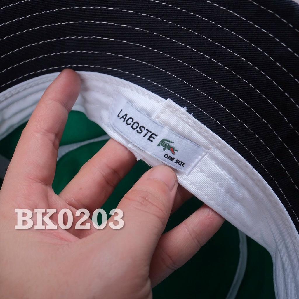 Mũ bucket Nón tai bèo vành cụp thêu cá sấu nhiều màu sắc siêu đẹp, cực chất, phom dáng chuẩn unisex nam nữ