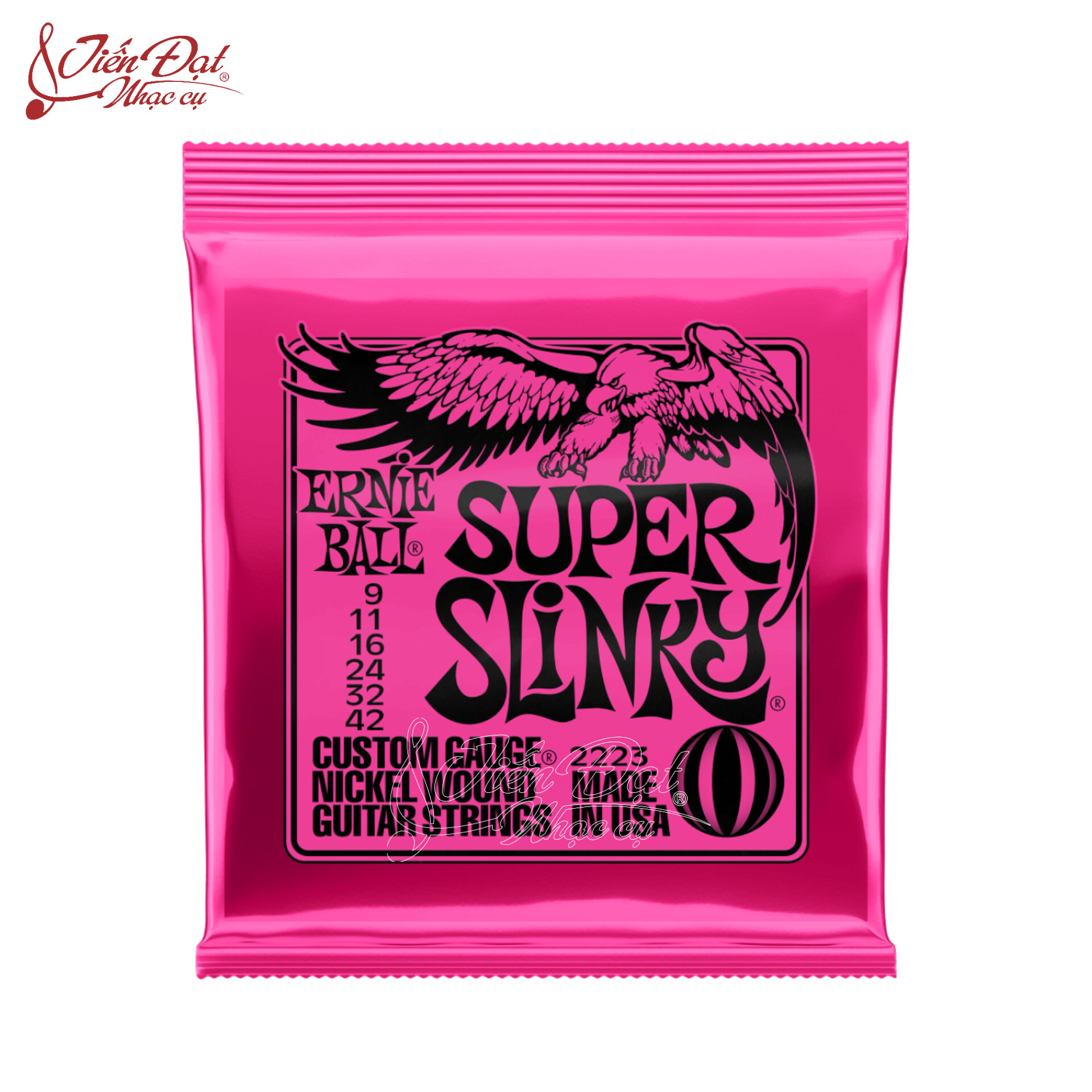 Bộ Dây Đàn Guitar Điện/Electric Guitar Super Slinky Nickel Wound 9-42