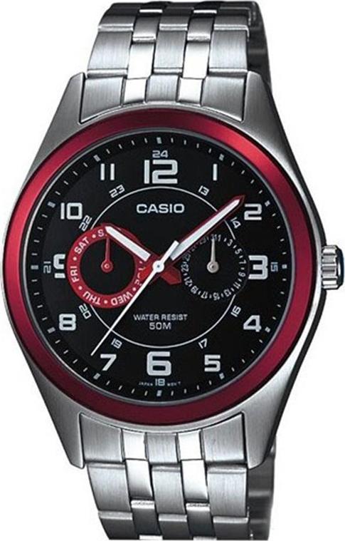 Đồng Hồ Nam Dây Kim Loại Casio MTP-1353D-1B2VDF (38mm)