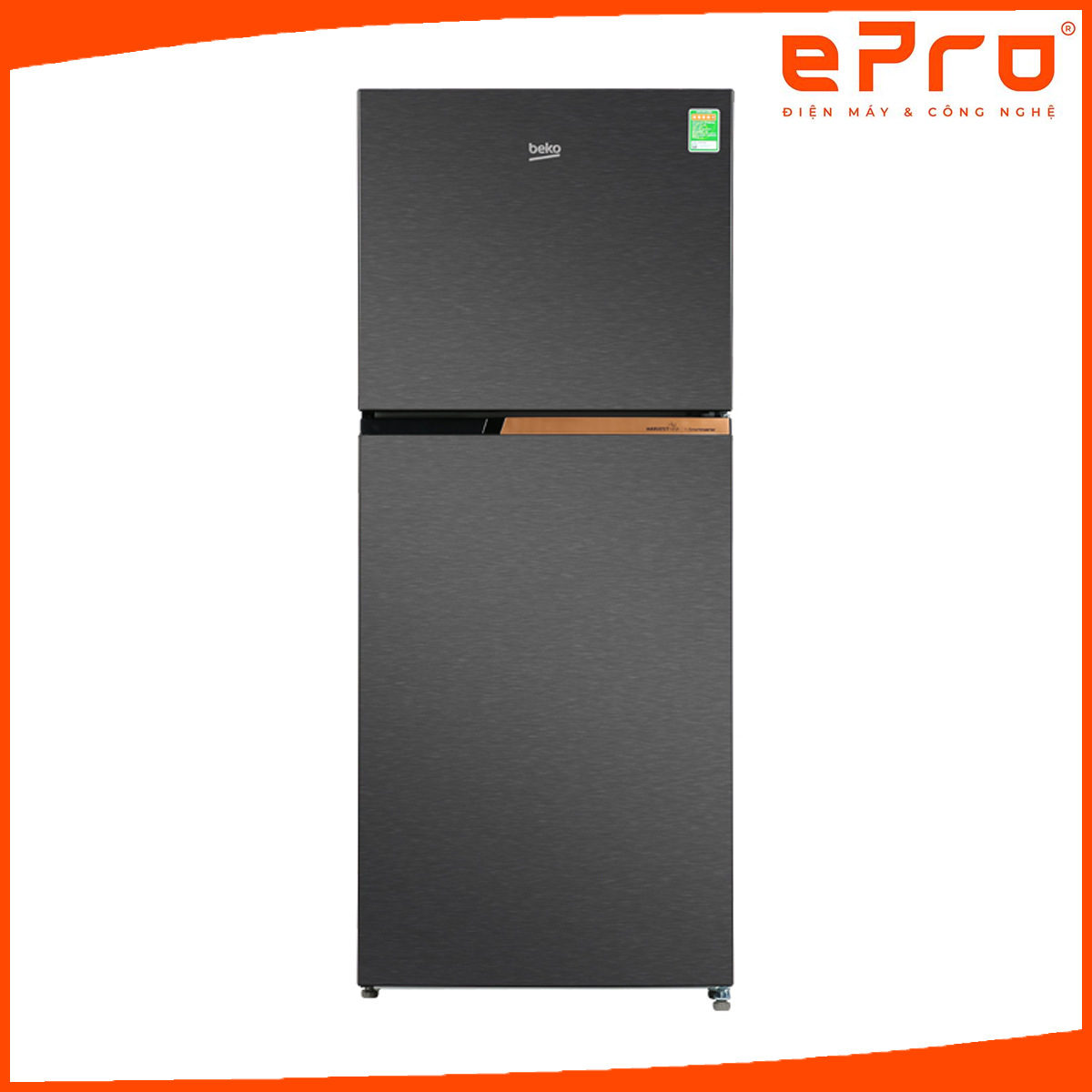 Tủ lạnh Beko Inverter 340 lít RDNT371I50VK - Hàng chính hãng - Giao HCM và 1 số tỉnh thành