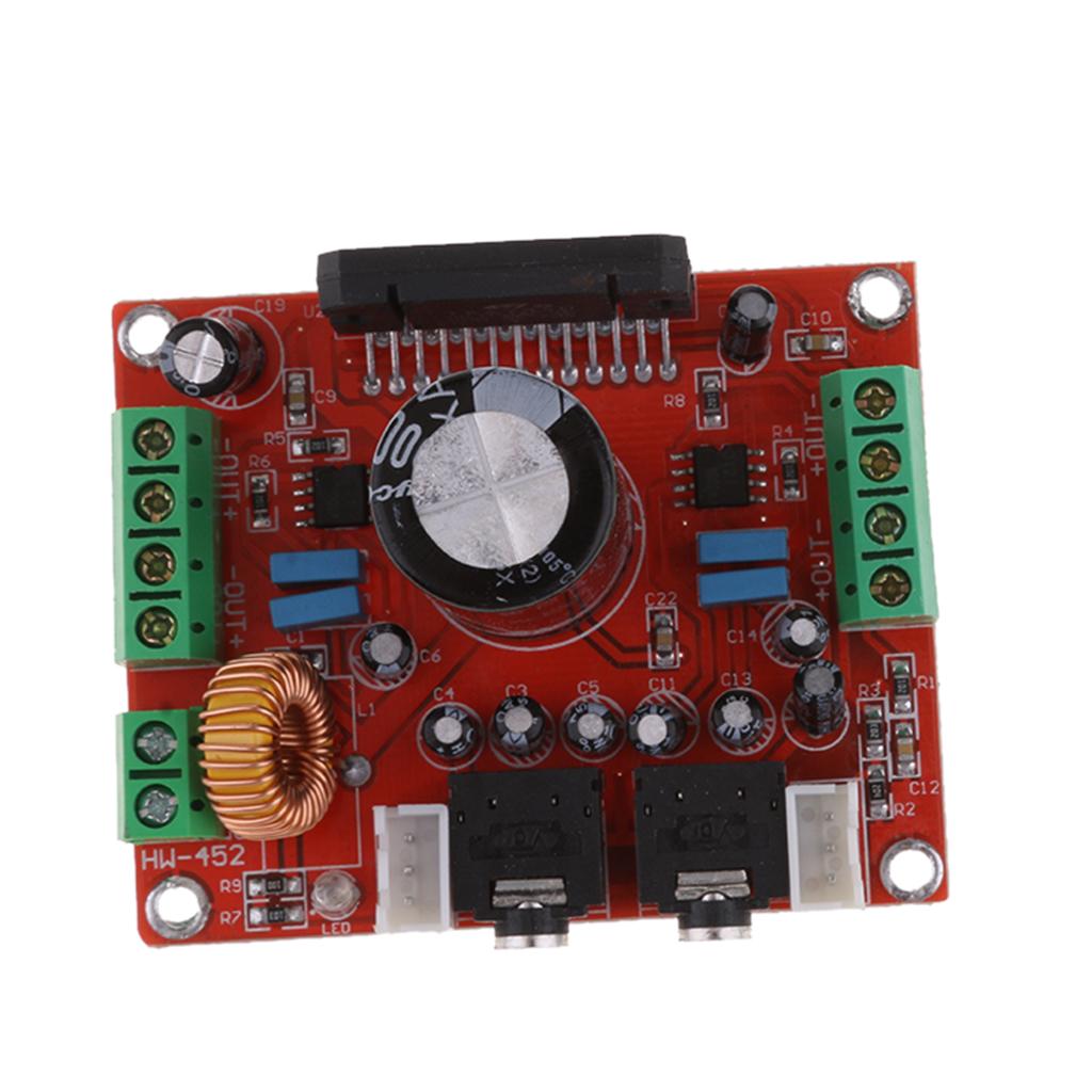TDA7850 4X50W Car Audio Power Amplifier Board Module BA3121 Denoiser DC 12V