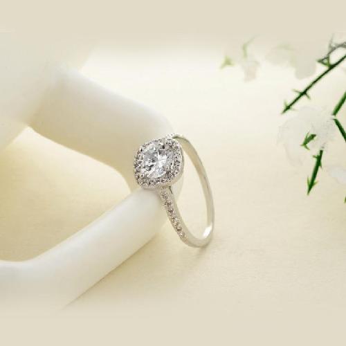 Bộ trang sức nạm đá zircon vuông quý tộc BHB132