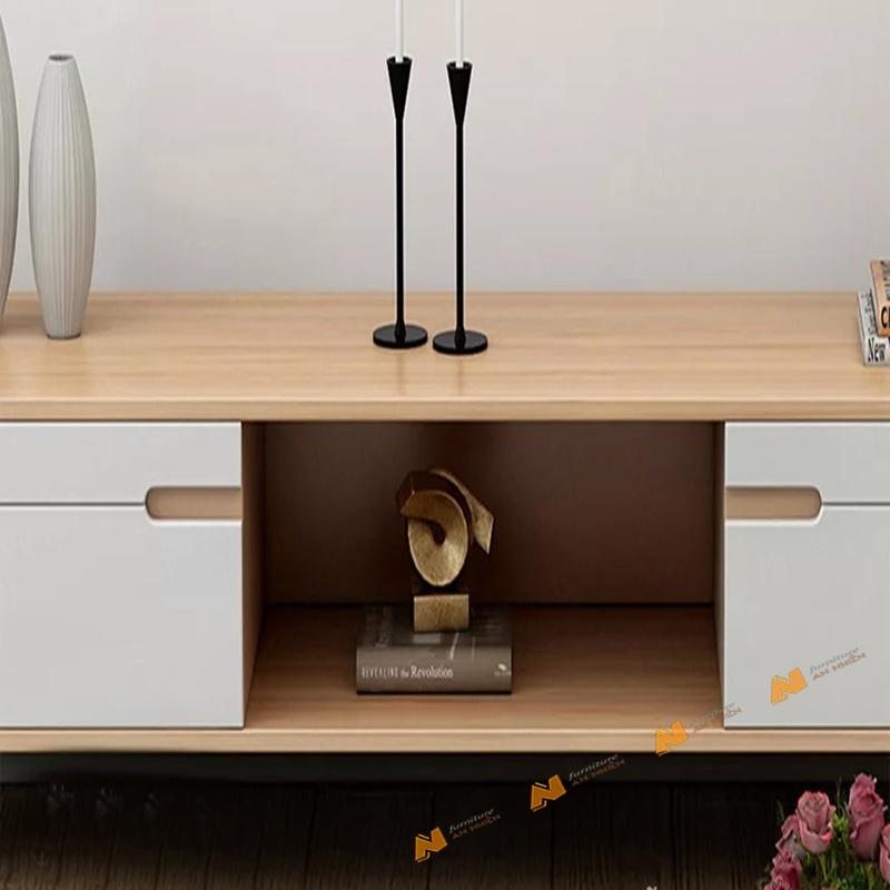 Made in VN Kệ để tivi phòng khách bằng gỗ mdf 17mm công ty Mộc Phát độ bền trên 30 năm A057