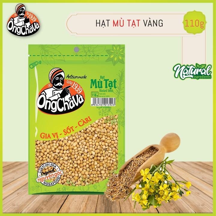 Hạt Mù Tạt Vàng Ông Chà Và 110g (Yellow Mustard Seeds)