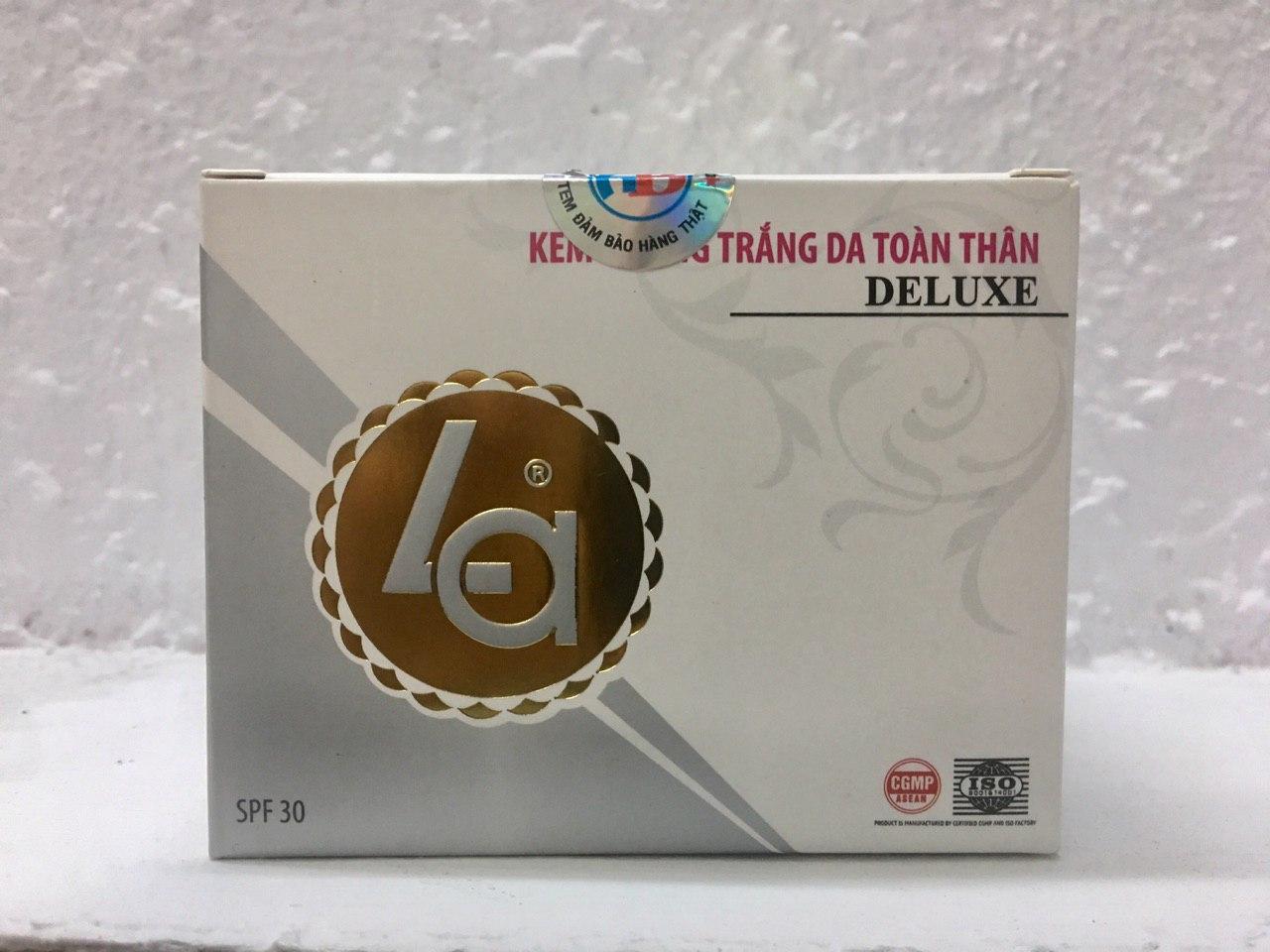 KEM DƯỠNG TRẮNG DA TOÀN THÂN DELUXE LA