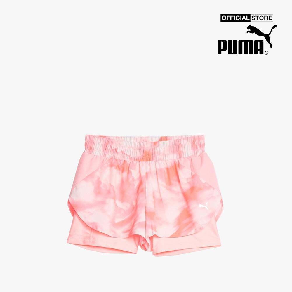 PUMA - Quần shorts tập luyện nữ U