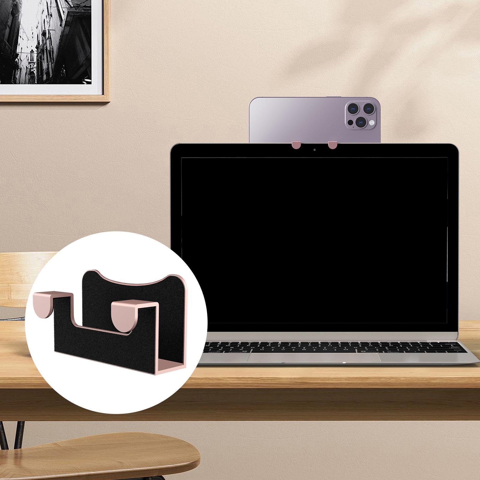 Laptop Phone Holder Dual Machines with Screen Computer Monitor Mount